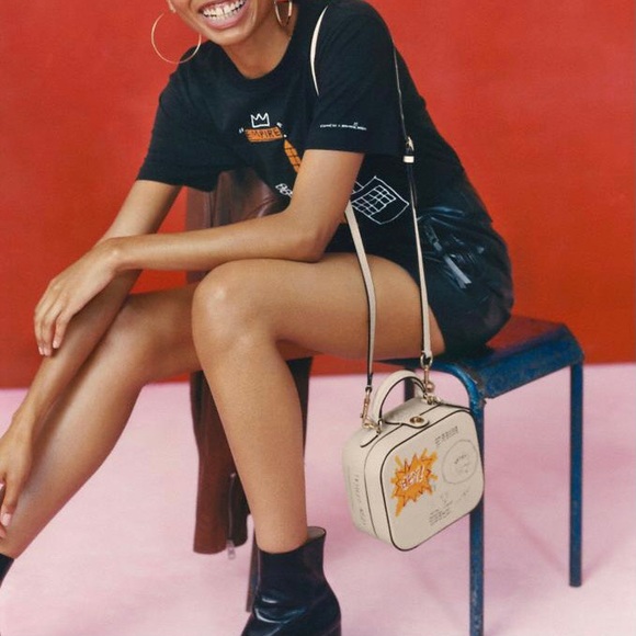 🚫SOLD OUT🚫Authentic 💎Basquiat X Coach crossbody bag & Charm - Picture 10 of 14